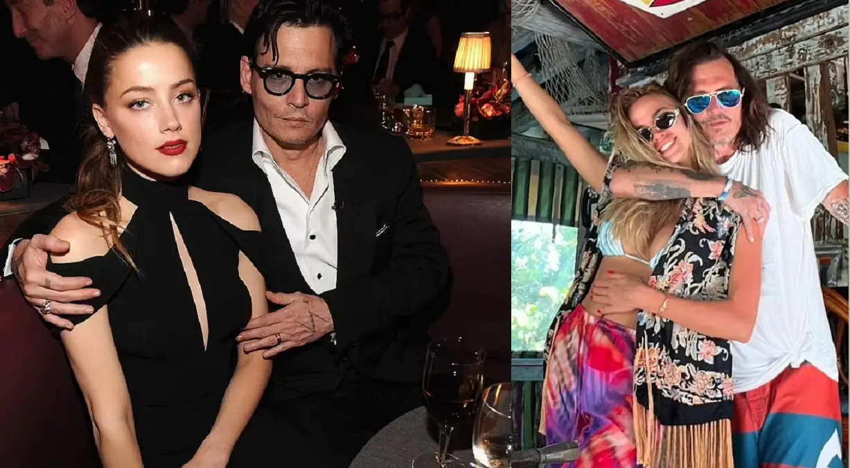 A Johnny Depp le gustan las rubias. ¿Será que no ha podido olvidar a Amber Heard?