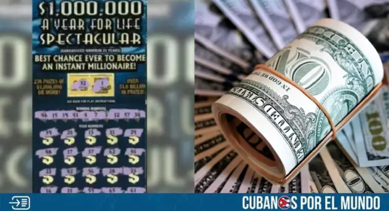 Un ciudadano cubano ganó un millón de dólares con un raspadito en Florida, según se dio a conocer esta semana.