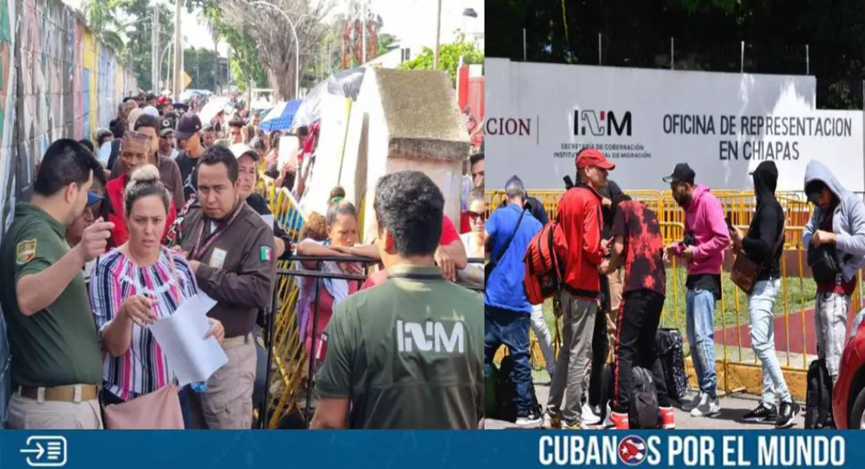 De acuerdo a cifras suministradas por la Comisión de Ayuda a Refugiados de México (COMAR), más de once mil ciudadanos cubanos han solicitado asilo en el país, durante este 2024. 