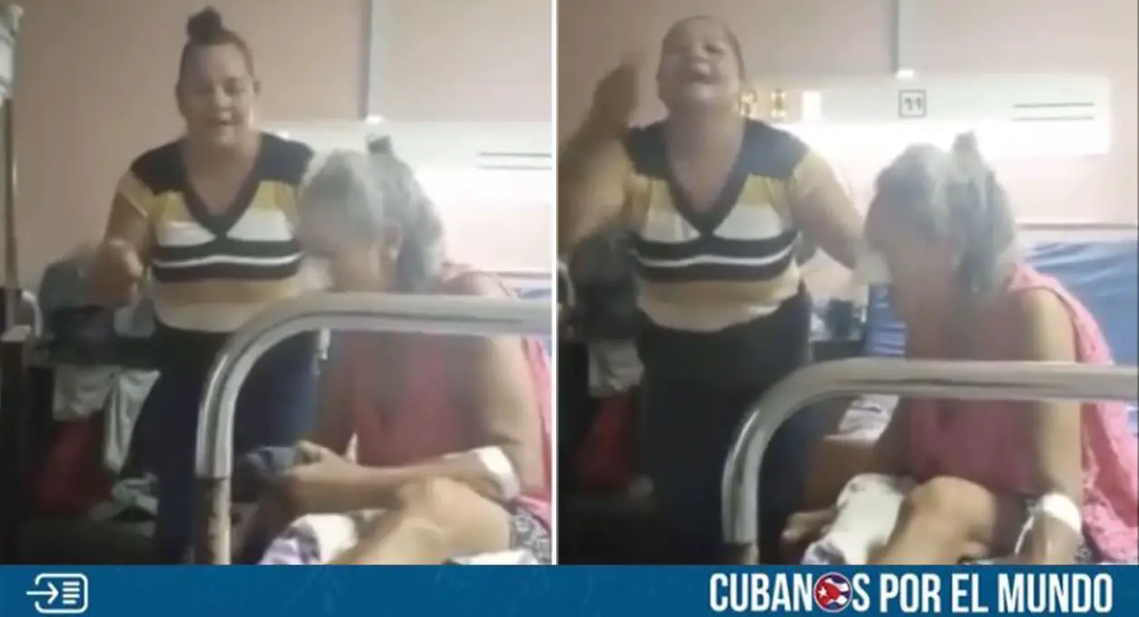 Una cubana denunció la inacción de los médicos en un hospital de Holguín en donde se encuentra ingresada mamá enferma.