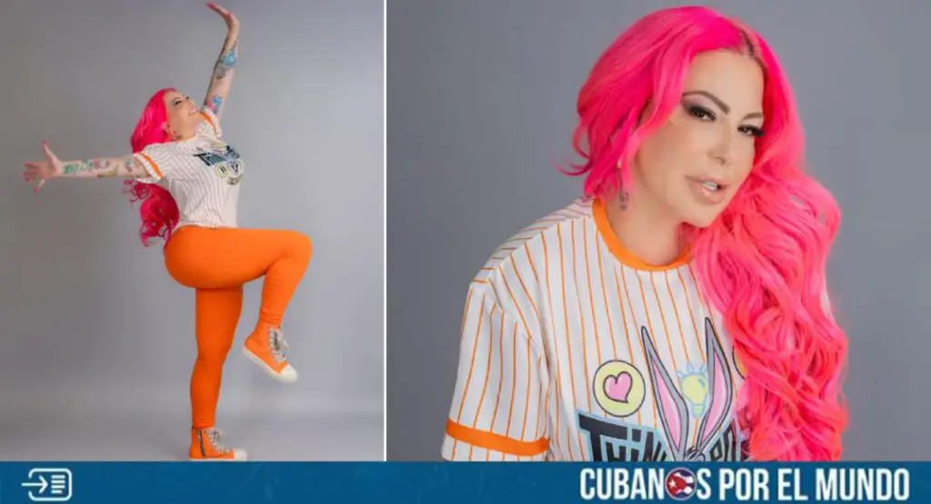 La cantante cubana, Dianelys Alfonso Cartaya, más conocida como La Diosa de Cuba, anunció que estará regalando ropa y zapatos de ella.