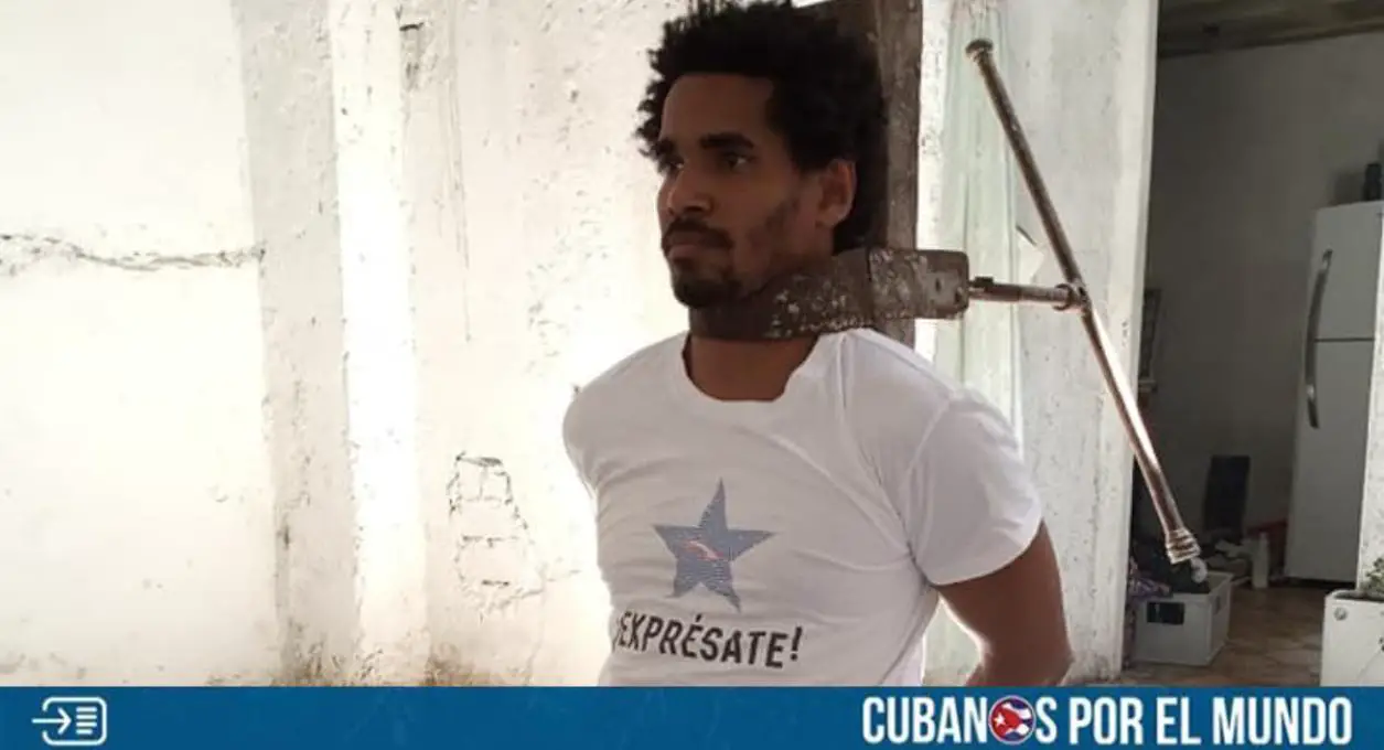 El preso político cubano Luis Manuel Otero Alcántara recibió un premio de una fundación de derechos humanos de Noruega.