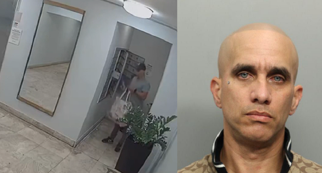 Capturado el ladrón visto robando en buzones de correos en Miami Beach