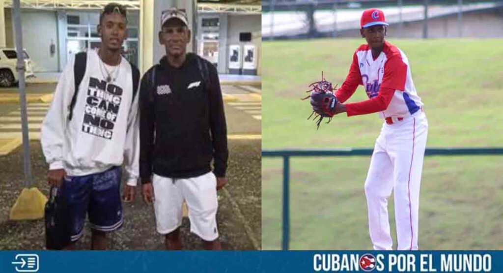 Pelotero cubano sale de la isla en búsqueda de llegar a la MLB