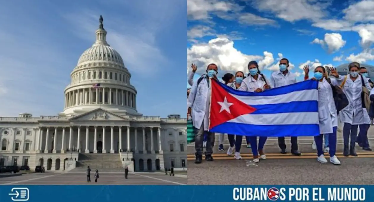 Un grupo de congresistas de la Cámara de Representantes presentó una resolución en la que pedirá al gobierno federal que revoque las visas estadounidenses que se le han otorgado a oficiales de terceros países que han hecho negocios con la dictadura castrista en la contratación de brigadas médicas cubanas esclavas.