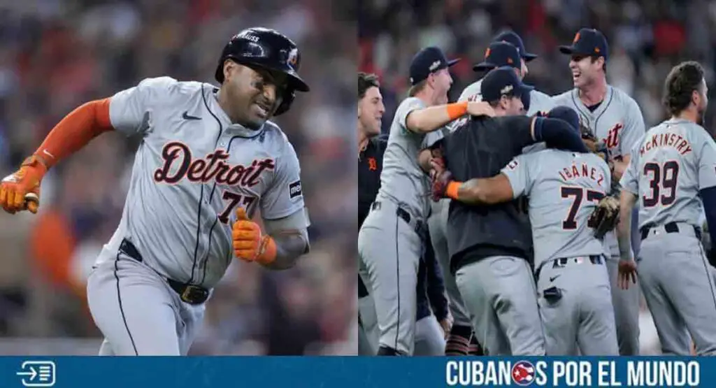 Cubano Andy Ibáñez elimina a Yordan Álvarez y los Astros de la postemporada