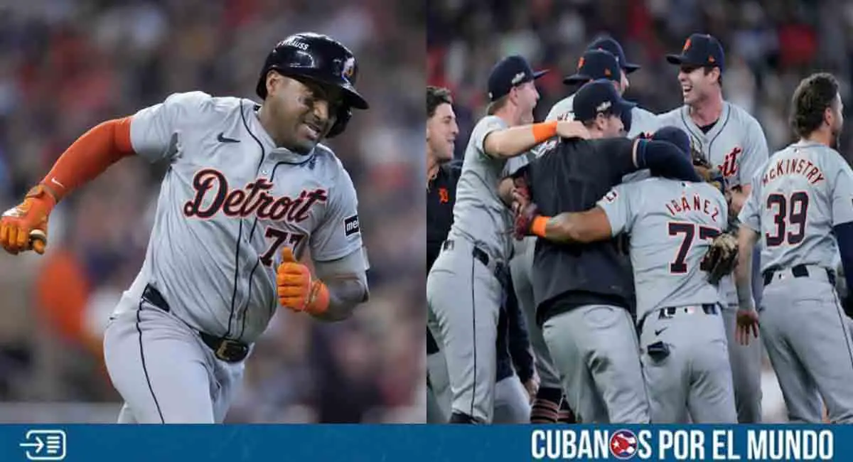 Cubano Andy Ibáñez elimina a Yordan Álvarez y los Astros de la postemporada