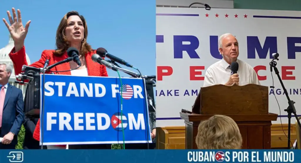 Los congresistas de origen cubano María Elvira Salazar y Carlos Giménez reaccionaron a la entrada a Estados Unidos del viceministro castrista de Trabajo y Seguridad Social de Cuba, Juan Carlos Santana Novoa.