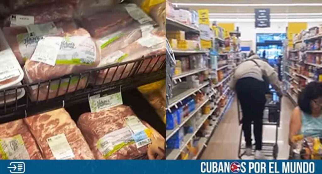 “¡Hay de todo!”, la emoción de un cubano en su primera visita a Walmart