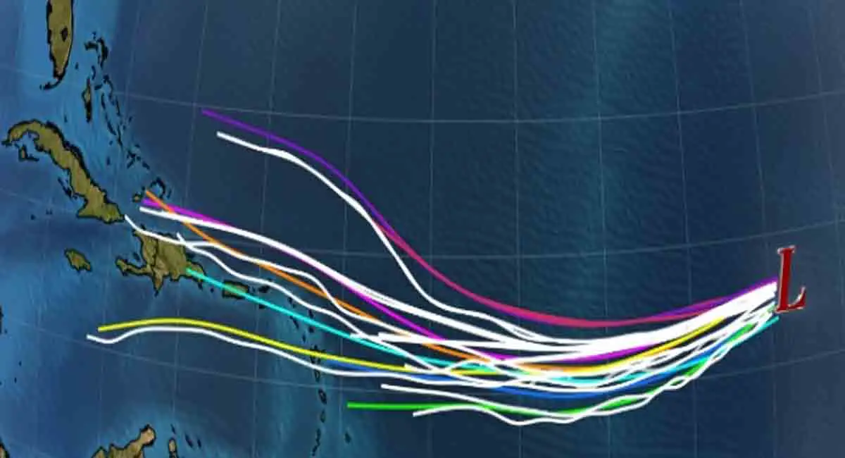 Monitorean la posible formación de una depresión tropical en el Atlántico