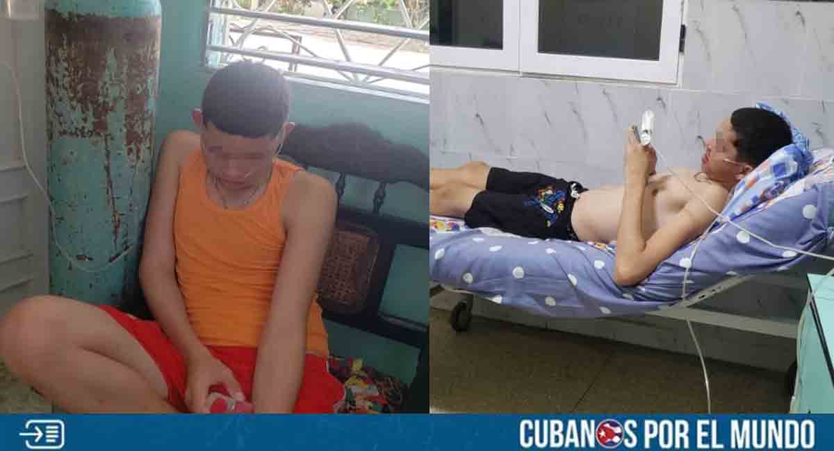 Desesperada madre cubana pide ayuda para su hijo con enfermedad crónica