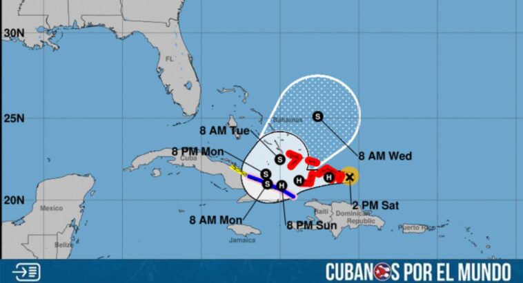 Este sábado se formó la tormenta tropical Oscar cerca del oriente de Cuba, por lo que esa zona de la isla estaría amenazada por este sistema.