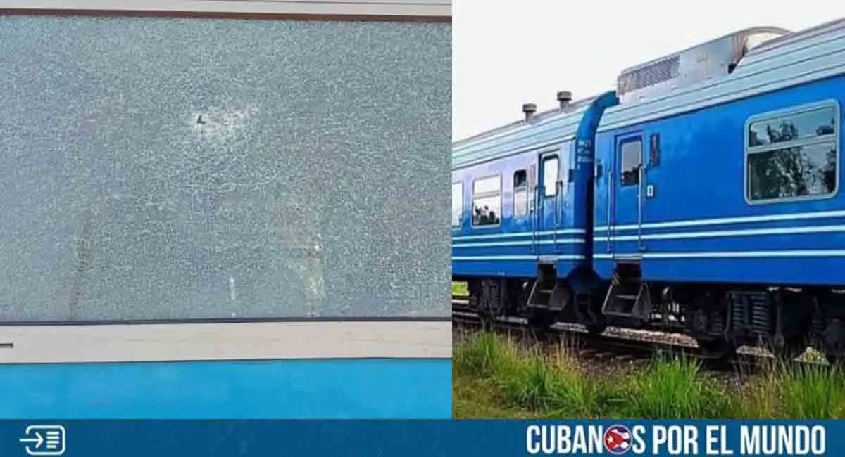 Ministerio de Transporte se pronuncia sobre acto vandálico contra tren que cubre ruta entre Bayamo y La Habana
