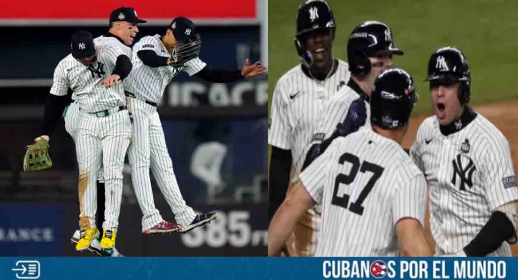 Yankees consigue su primera victoria en la Serie Mundial y evita la barrida