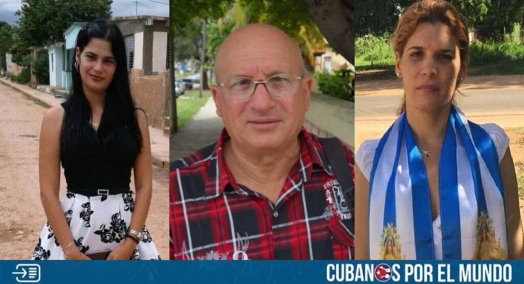 Los presos políticos cubanos, Sissi Abascal, de 30 años, Félix Navarro, de 71, y su hija Sayli, de 38, fueron galardonados con el Premio Patmos 2024 a la Libertad Religiosa en Cuba.