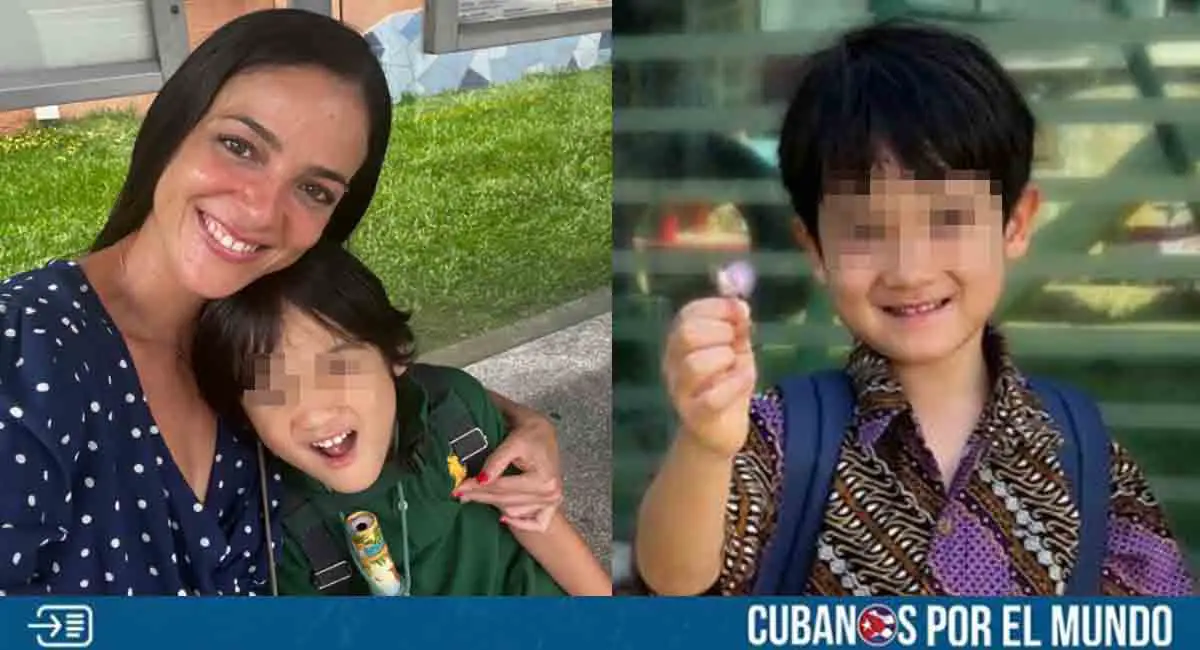 Cubana pide apoyo para reencontrarse con su hijo, que fue secuestrado por su padre hace 6 meses