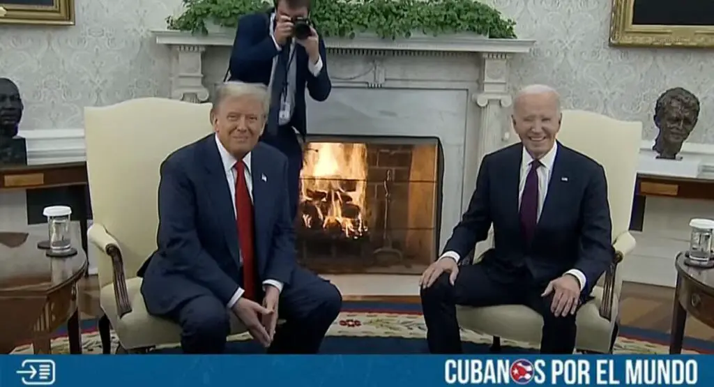 El presidente electo Donald Trump tuvo este miércoles su regreso triunfal a la Casa Blanca en donde se reunió con el actual mandatario Joe Biden como parte del proceso de transición que iniciará en los Estados Unidos.