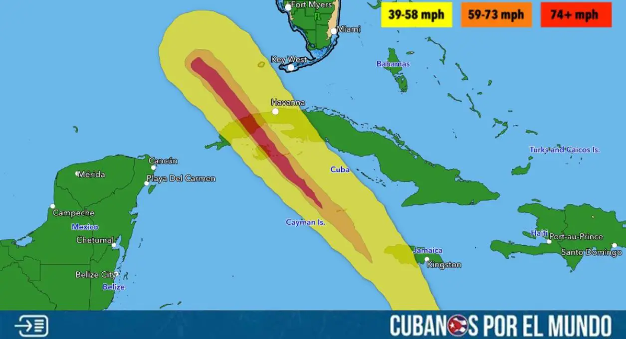 La dictadura castrista, a través del Estado Mayor de la Defensa Civil, extendió este lunes la Fase Informativa al centro y occidente de Cuba debido a la cercanía e impacto de la tormenta tropical Rafael que se formó este lunes en el Caribe.