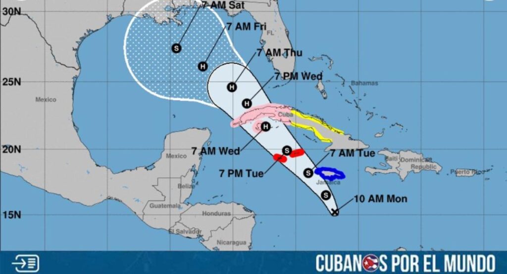 Tras el paso de Oscar por el oriente de Cuba, dejando un número importante de viviendas afectadas y personas fallecidas, especialmente en la provincia de Guantánamo, ahora la depresión tropical 18, amenaza con llegar al occidente de la isla convertida en huracán categoría 1.