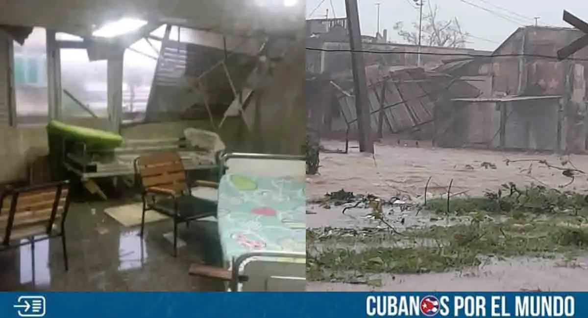 Rafael dejó daños severos en el Occidente de Cuba y un poblado incomunicado en Villa Clara, por las lluvias