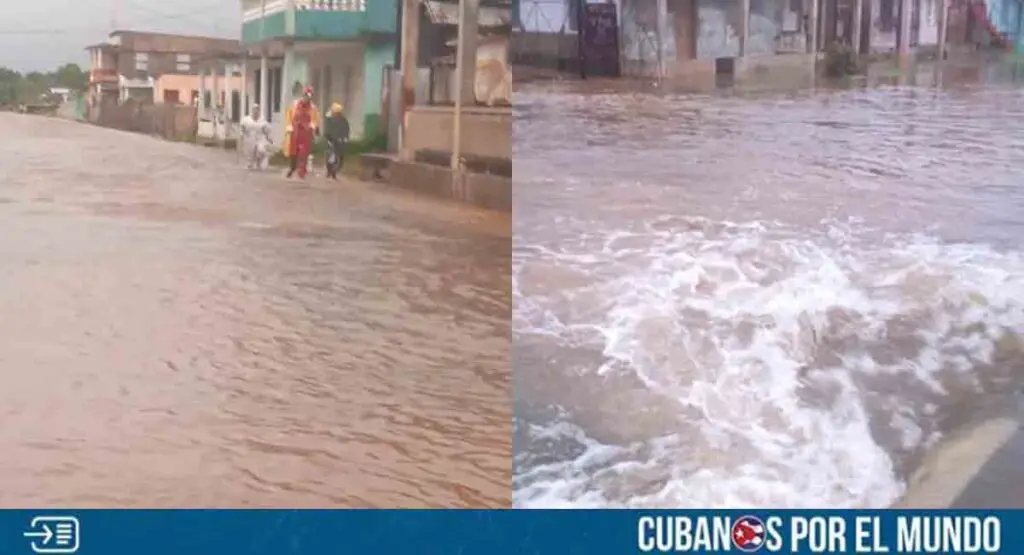 Así fueron las inundaciones en Matanzas tras paso del huracán Rafael