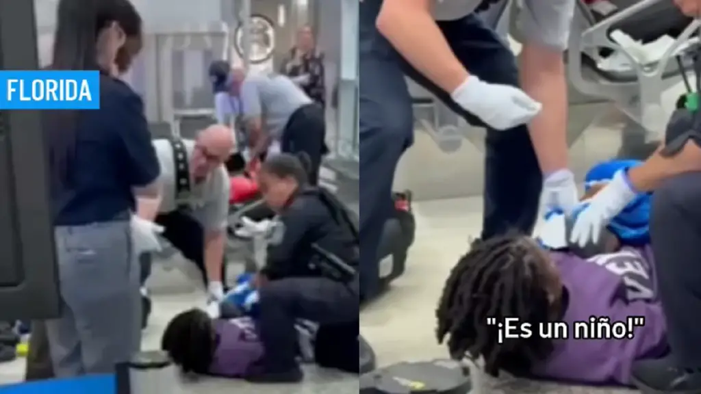 ¡Pasajero inesperado! Mujer da a luz en pleno Aeropuerto Internacional de Miami