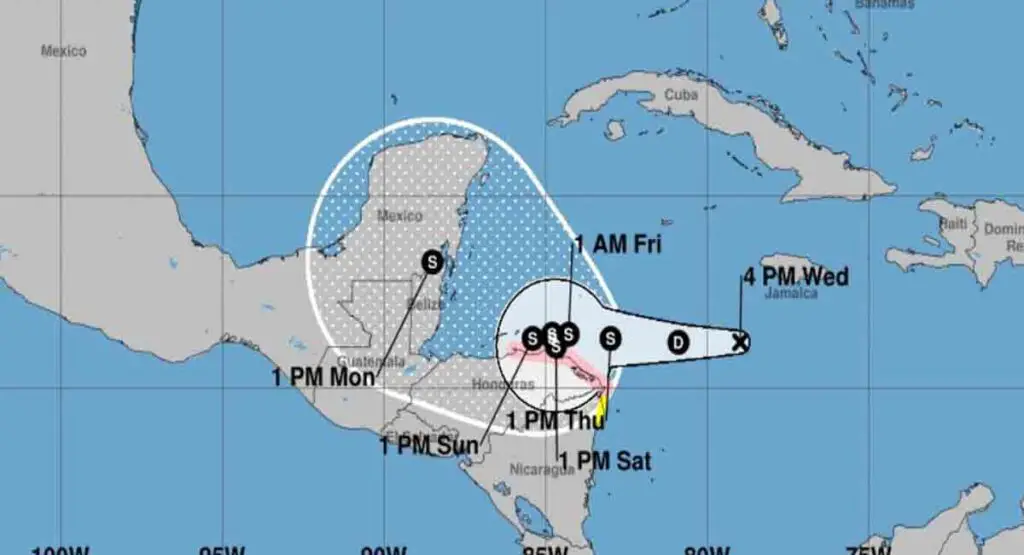 Sara, el sistema tropical que amenaza en el Caribe, se aleja de Cuba pero, es muy pronto para asegurar nada