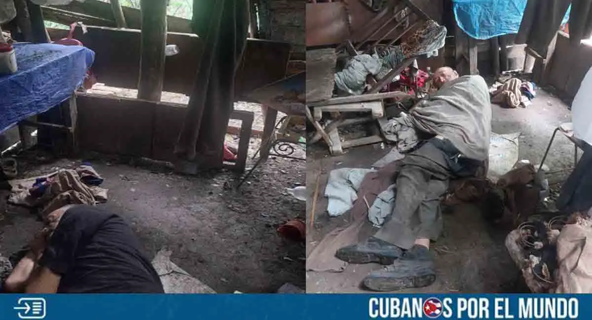 Denuncia el completo abandono a un anciano cubano en Holguín