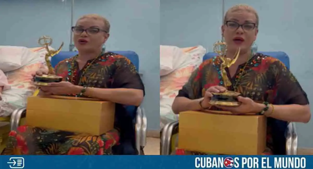 Actriz y activista reprimida en Cuba dedica su Emmy a la comunidad LGBTIQ+