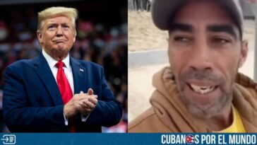 Un migrante cubano que se encuentra en México haciendo la travesía para llegar a Estados Unidos envió un contundente mensaje al presidente electo Donald Trump.