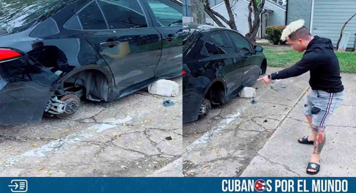 Cubano es víctima de un robo en Houston, Texas. Lo dejaron a pie