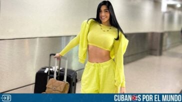 La influencer cubana Daniela Reyes llegó a Miami sin Yomil, según dio a conocer en las redes sociales en las últimas horas.