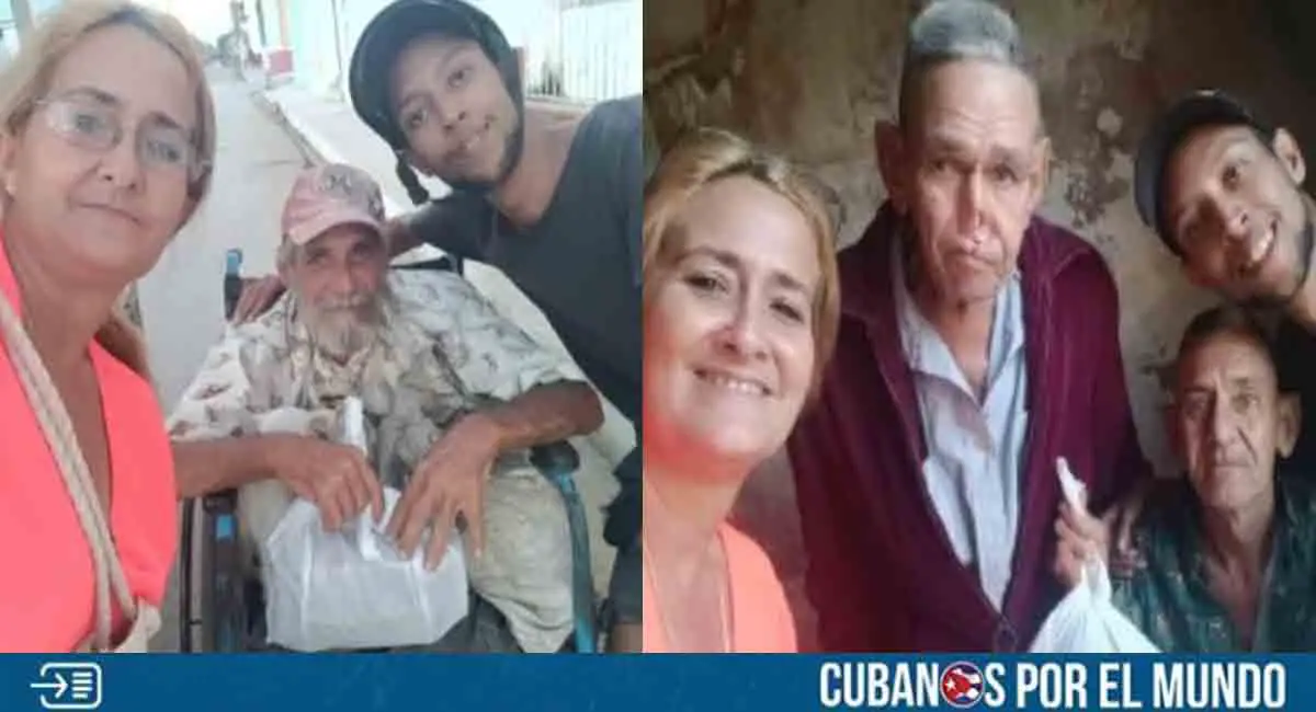 Familias de Matanzas en delicada situación recibieron comida en Navidad