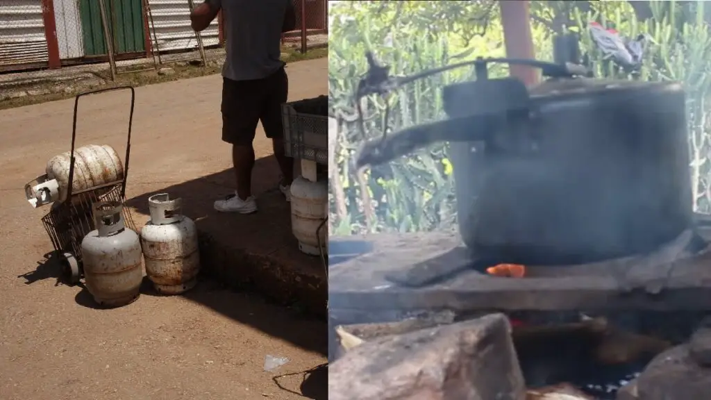 El gas licuado apareció y se volvió a perder