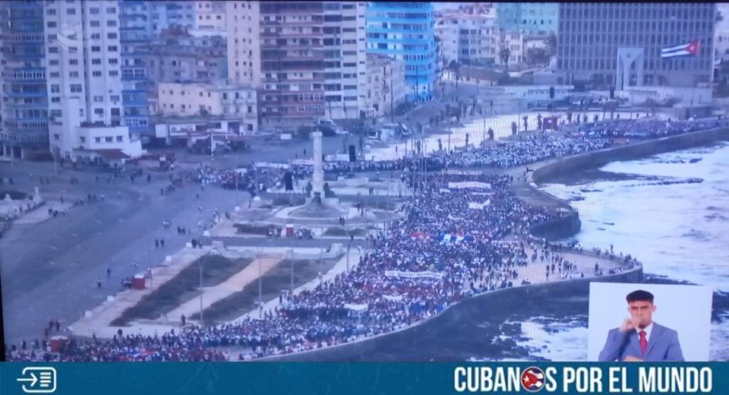 Los cubanos reaccionaron en las redes sociales a la convocatoria del tirano Miguel Díaz-Canel, denominada “marcha combatiente contra el bloqueo”, en la que “exigieron” al gobierno del demócrata Joe Biden que retire a Cuba de la lista de países patrocinadores del terrorismo.