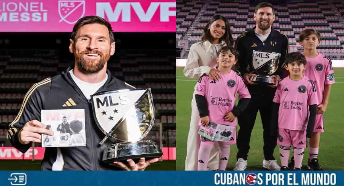 Lionel Messi fue elegido el Jugador Más Valioso de la MLS