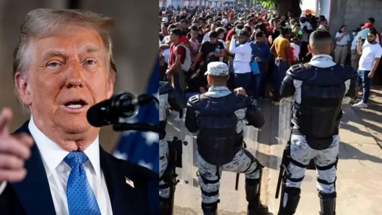 Trump mueve 1.500 militares a la frontera con México y cancela toda ayuda foránea de EEUU durante 90 días