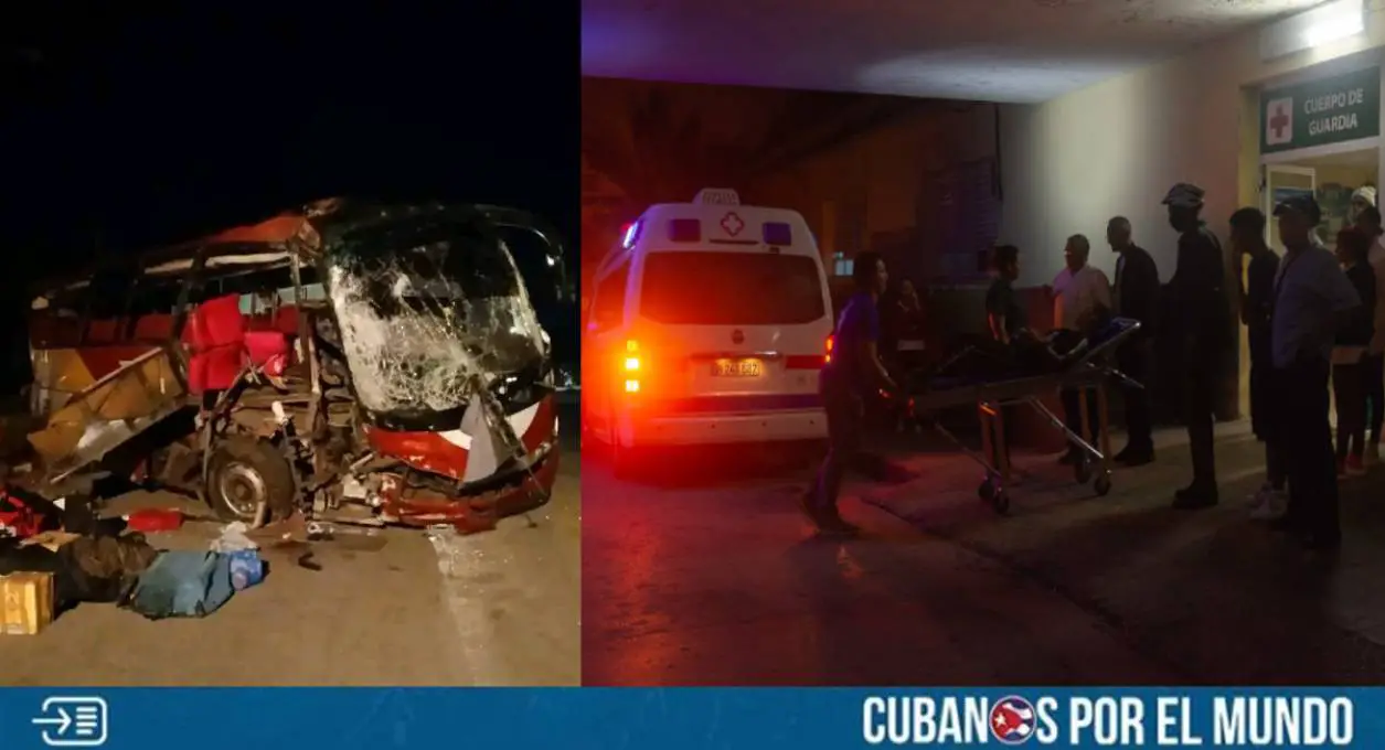 Las autoridades castristas actualizaron el estado de salud de los lesionados en el accidente masivo ocurrido en Camagüey el pasado viernes entre dos ómnibus.