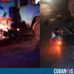 Accidente entre moto y camión en Santiago de Cuba deja un herido