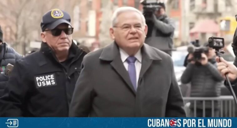 El exsenador Bob Menéndez fue sentenciado a once años de cárcel, por corrupción, según comunicó un juez federal en Nueva York este miércoles 29 de enero.