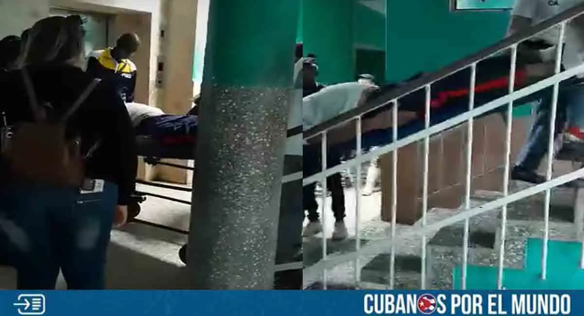 ¿Potencia médica? Hospital de Matanzas no tiene ni elevadores para trasladar a los pacientes