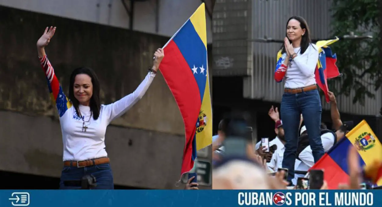 El régimen de Nicolás Maduro habría arrestado de forma violenta a la líder opositora María Corina Machado después de que saliera de la clandestinidad y se uniera a las manifestaciones convocadas para este 9 de enero.