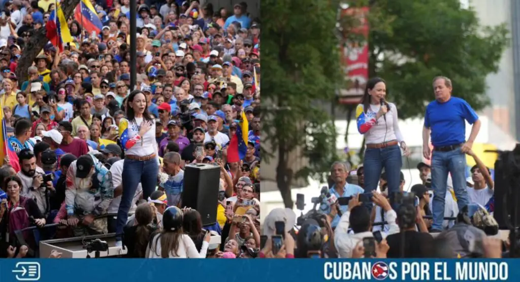 María Corina Machado, líder opositora venezolana, consideró que, “los días del chavismo en el poder están contados y no son muchos”, en un contundente mensaje que envió este lunes a través de sus redes sociales.