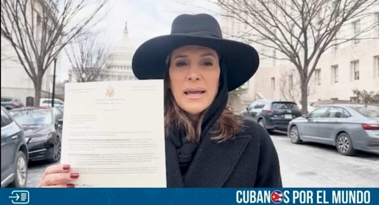 La congresista cubanoamericana María Elvira Salazar, afirmó que se debe “proteger de la deportación a los cubanos con parole”, sin antecedentes penales y que tengan casos pendientes. 