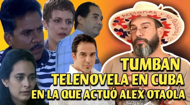 La dictadura castrista a través de Cubavisión decidió tumbar de su programación la telenovela “Violetas de Agua” en la que actuó el influencer cubano Alexander Otaola.