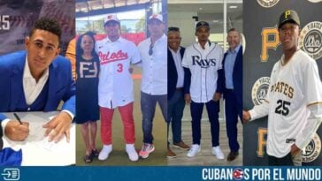 Varios jóvenes peloteros cubanos firman con equipos de Grandes Ligas