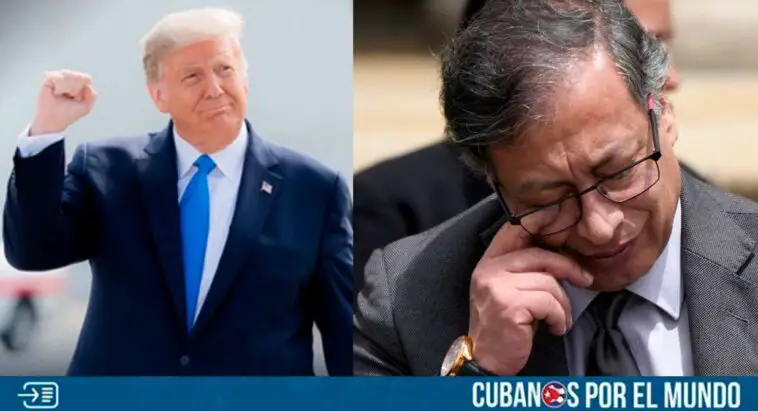 El presidente de Estados Unidos, Donald Trump, doblegó a su homólogo, el exguerrillero comunista, Gustavo Petro, después de la tensión diplomática entre Estados Unidos y Colombia tras la negativa del gobierno sudamericano de permitir el ingreso a su país de vuelos con ciudadanos deportados desde EE. UU.