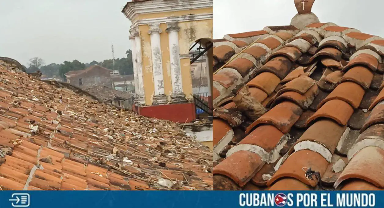 Las autoridades castristas se mantienen en silencio ante los daños que sufrió la Iglesia Monumento Nacional en Remedios, provincia de Villa Clara.