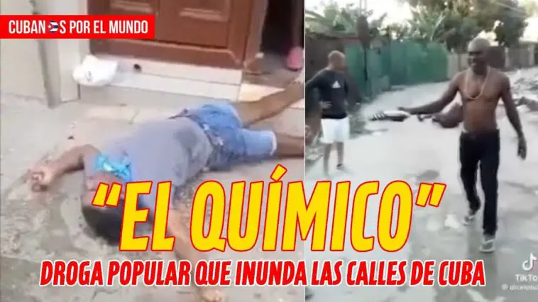 La droga conocida como el “químico” continúa a la masamba en Cuba, dejando a los jóvenes deambulando como zombies ante los efectos que causa esta sustancia ilícita.