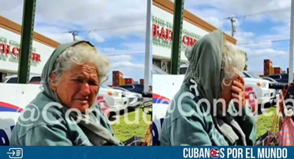 Anciana cubana en Miami necesita ayuda urgente; vive desamparada en la calle